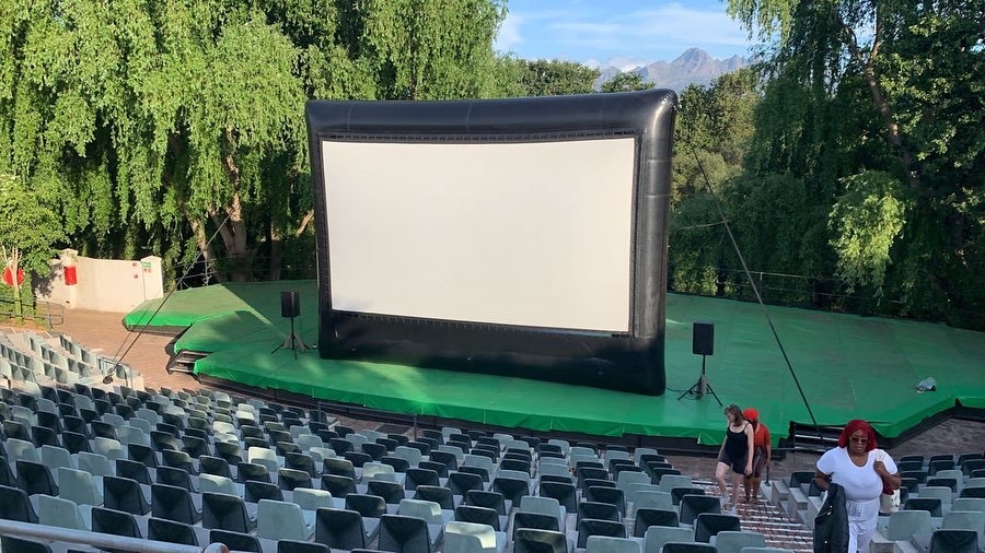 Premium Airtight Inflatable Cinema Screens, Made in Cape Town, South Africa